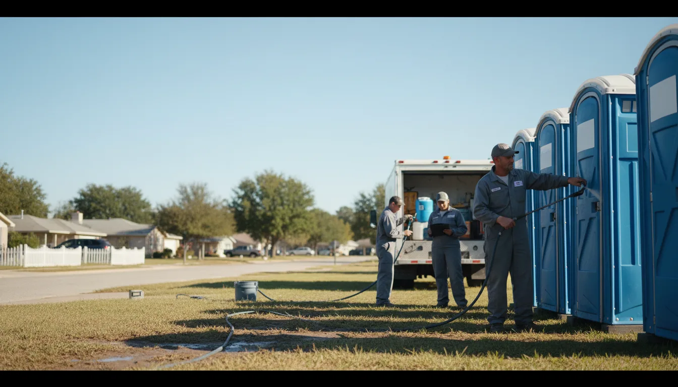 Long-Term Portable Toilet Rental in Brookpark, OH near me